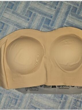 Strapless Seamless Nude Bandeau Bra - Everyday Support